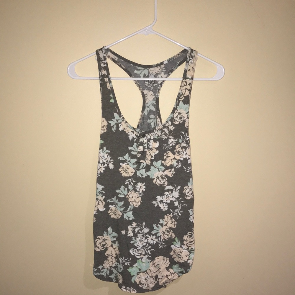 Floral tank top